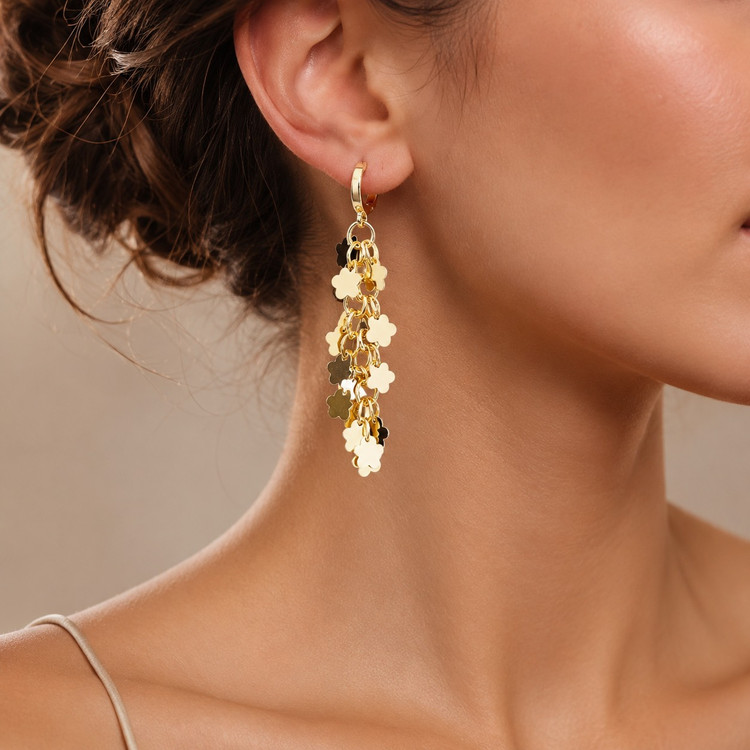 گوشواره آویز زلیخا J07