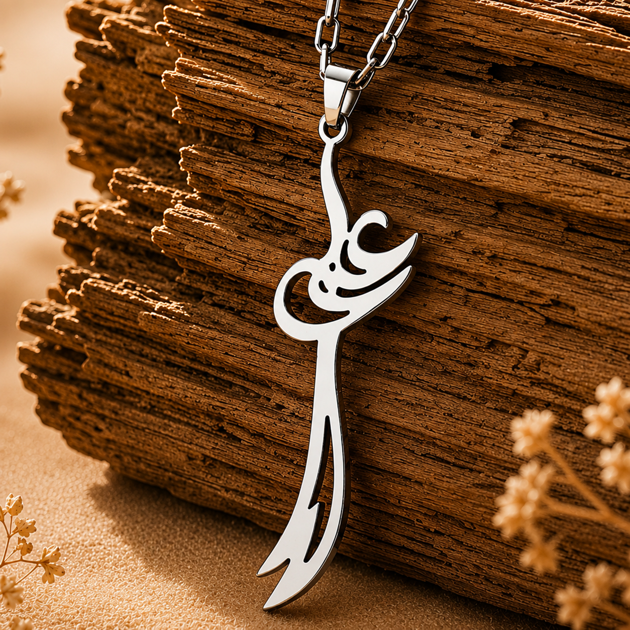 گردنبند اسپرت علی و ذوالفقار 2 کد GM023